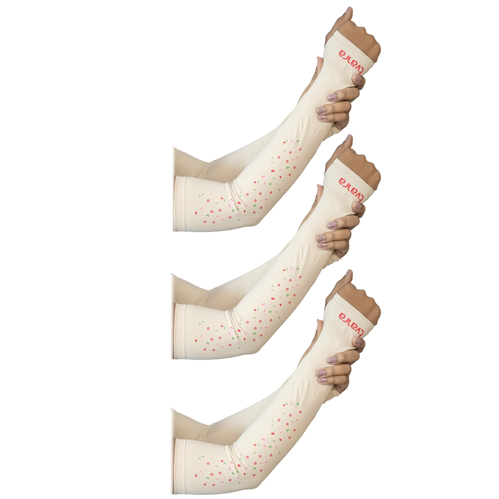 Full Arm Sleeves for Women | Petals Arm Sleeves - Skin - Image 9