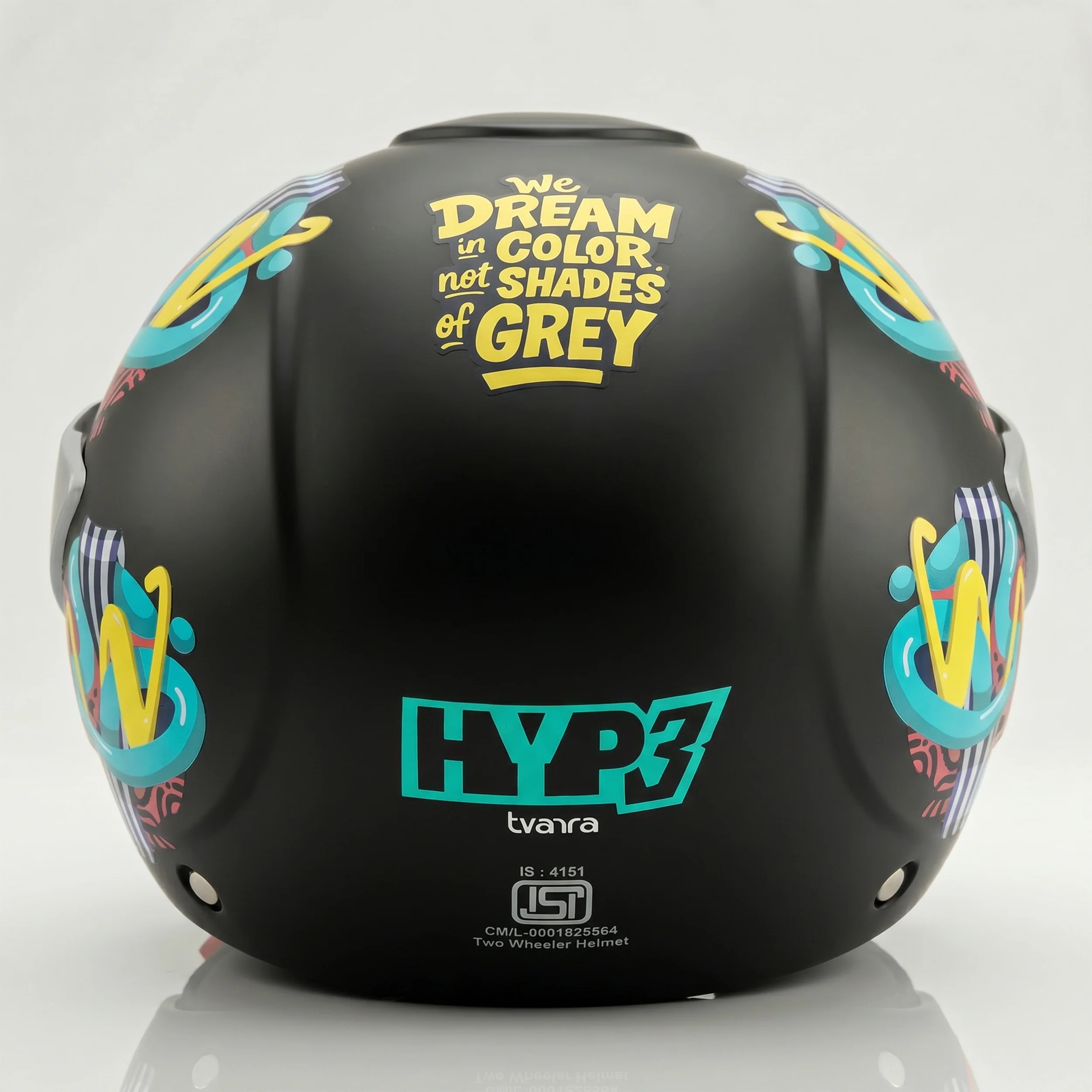 HYP3 Junior – Shadow Black – Graffiti – Matt - Image 4