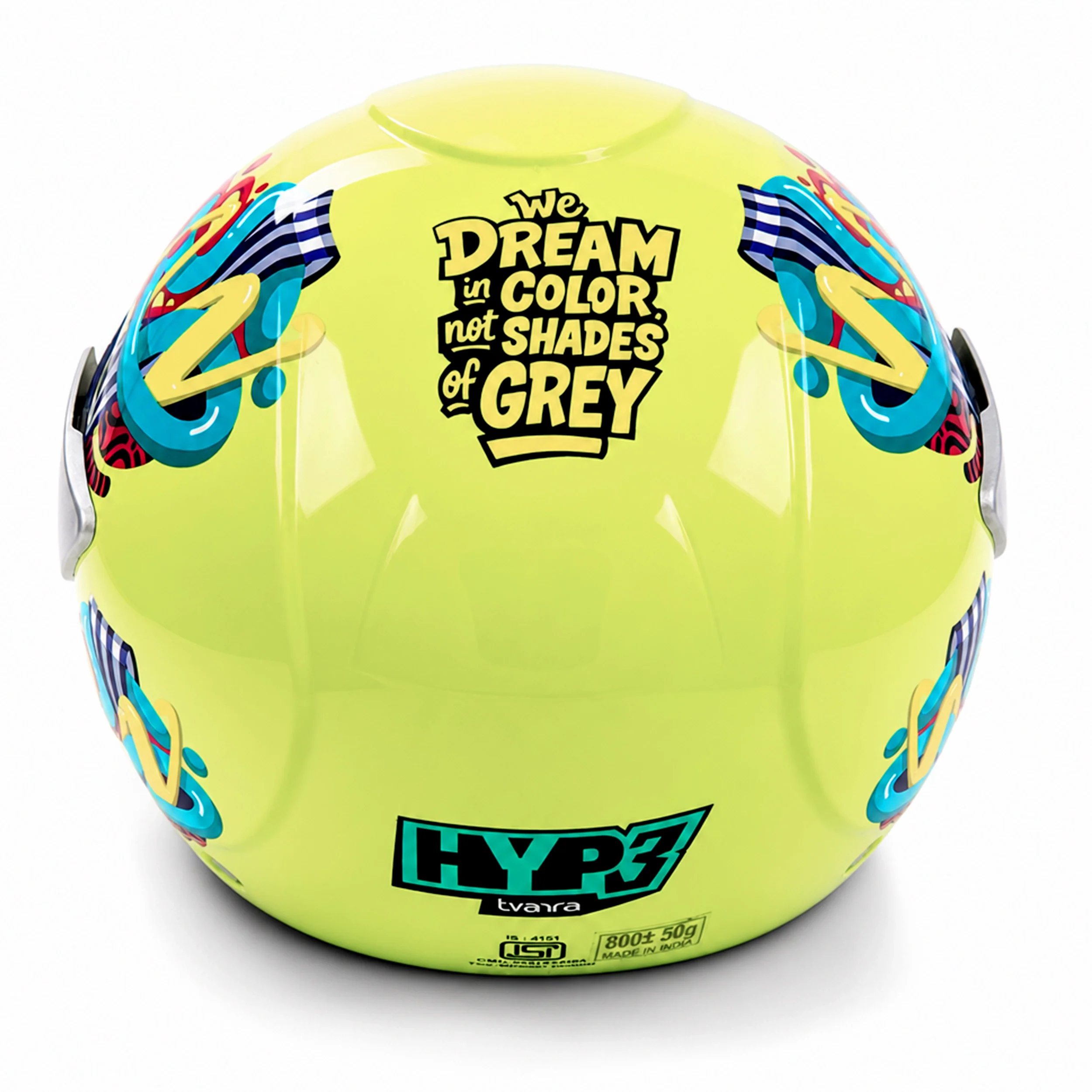 HYP3 Junior – Volt Green – Graffiti – Glossy - Image 5