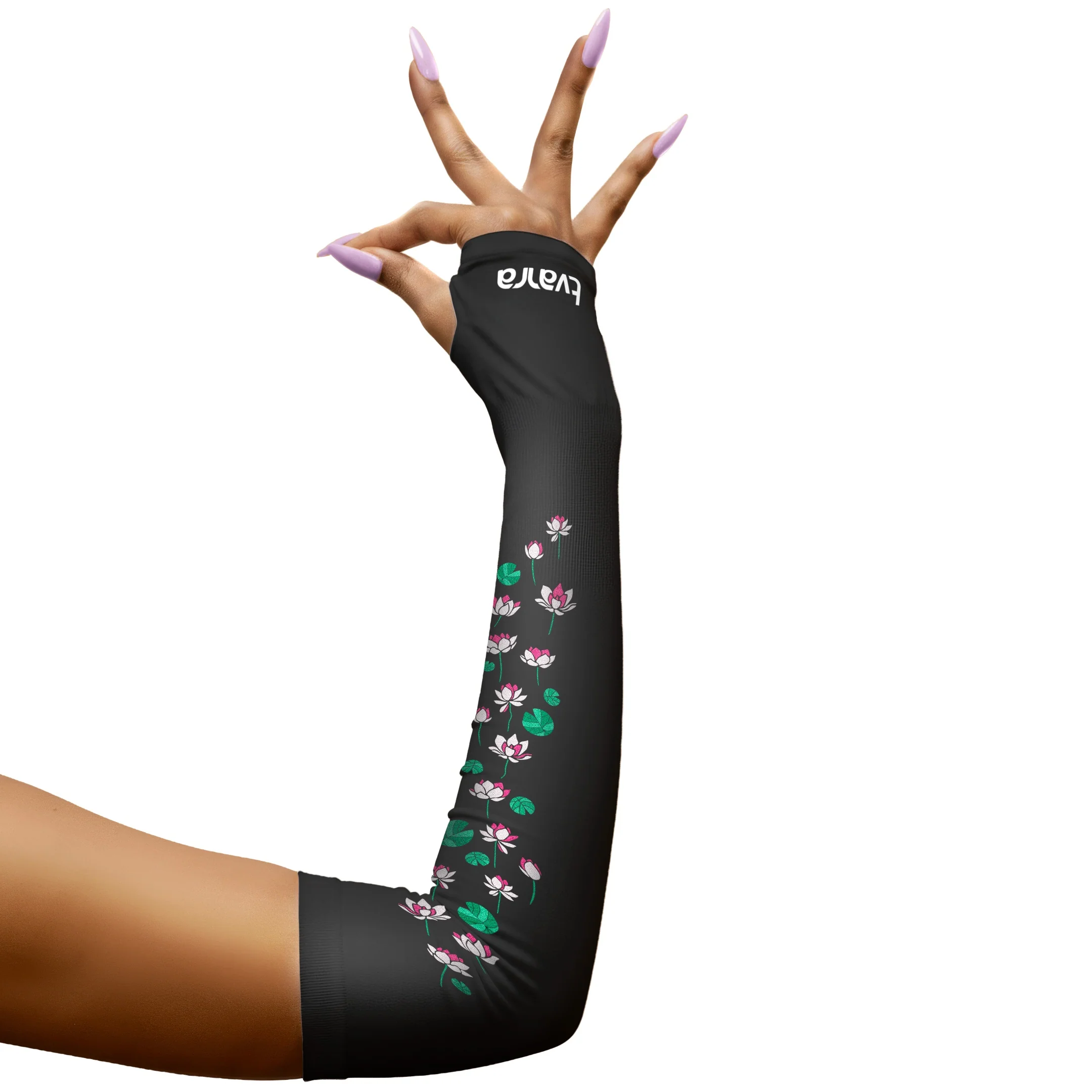 Pack of 3 Sleeves: White Lotus - Black & Padmaa - Baby Pink & Uditaa - Grey - Image 7